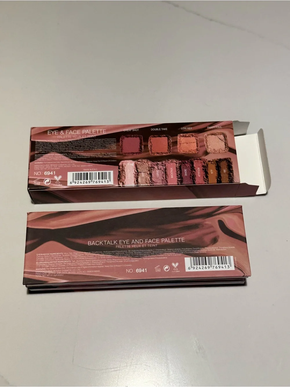 ✨New ✨ Backtalk Eye & Face Palette - Rose Mauve Shades